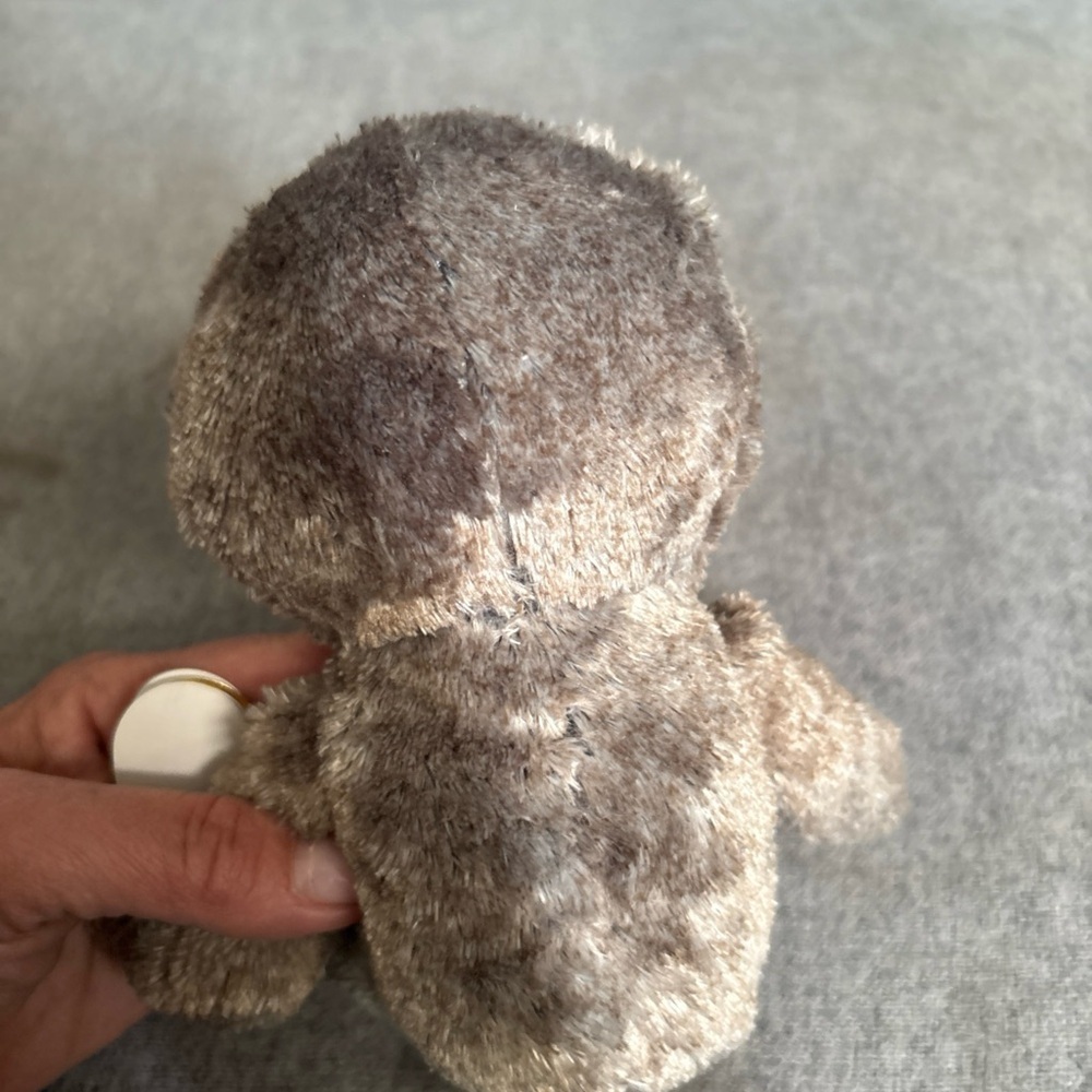 Ty Beanie Boos Sparkly-Eyed Gray Sloth - Picture 3 of 3